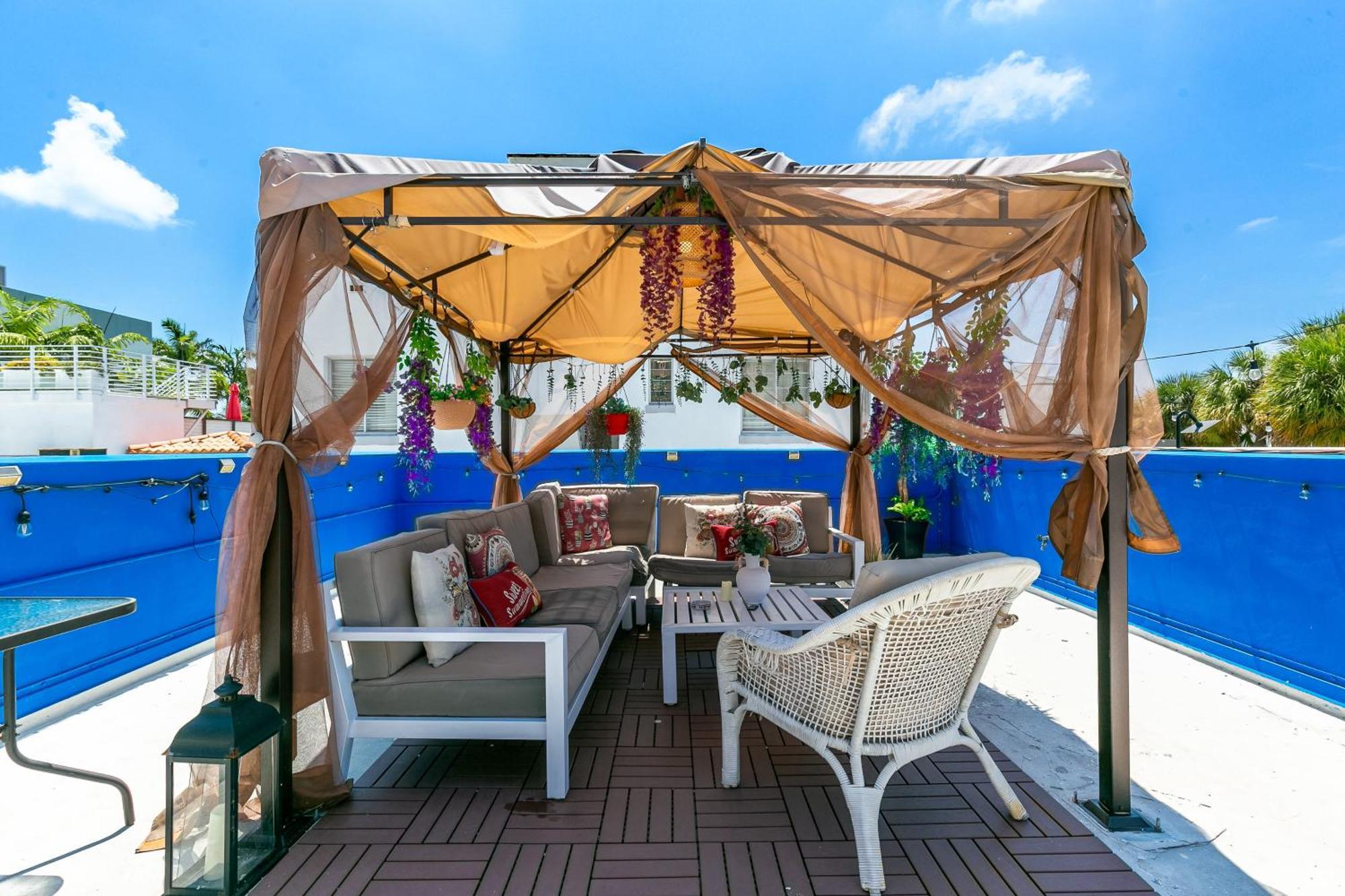 2Bedroom 2Bath Loft Exclusive Rooftop&Jacuzzi,1Block From Beach Miami Beach Kültér fotó